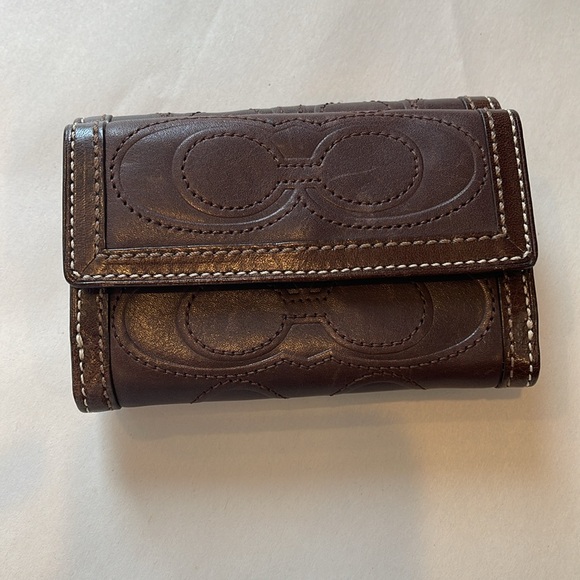 Coach Brown Leather Wallet - Picture 2 of 7